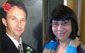 Photo of Abuser Adrian and Rajeshwari Cameron in the Red Rose Database