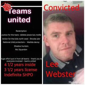 Photo of Abuser Lee Webster in the Red Rose Database