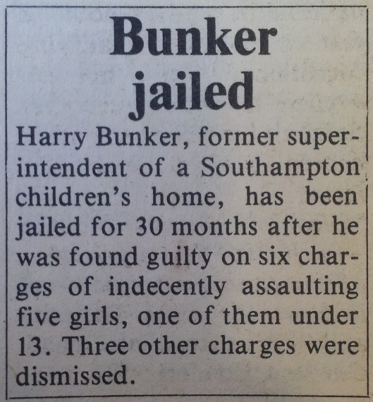 Photo of Abuser Harry Bunker in the Red Rose Database